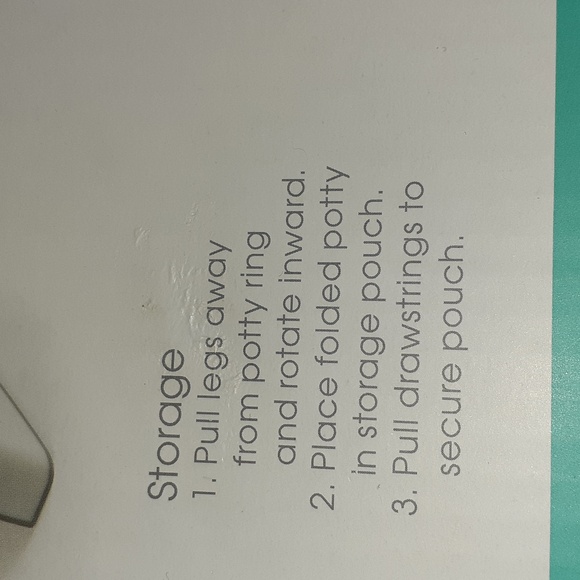 Summer My Travel Potty Deluxe 2-in-1 Foldable Travel Potty w Storage Pouch - Picture 8 of 8